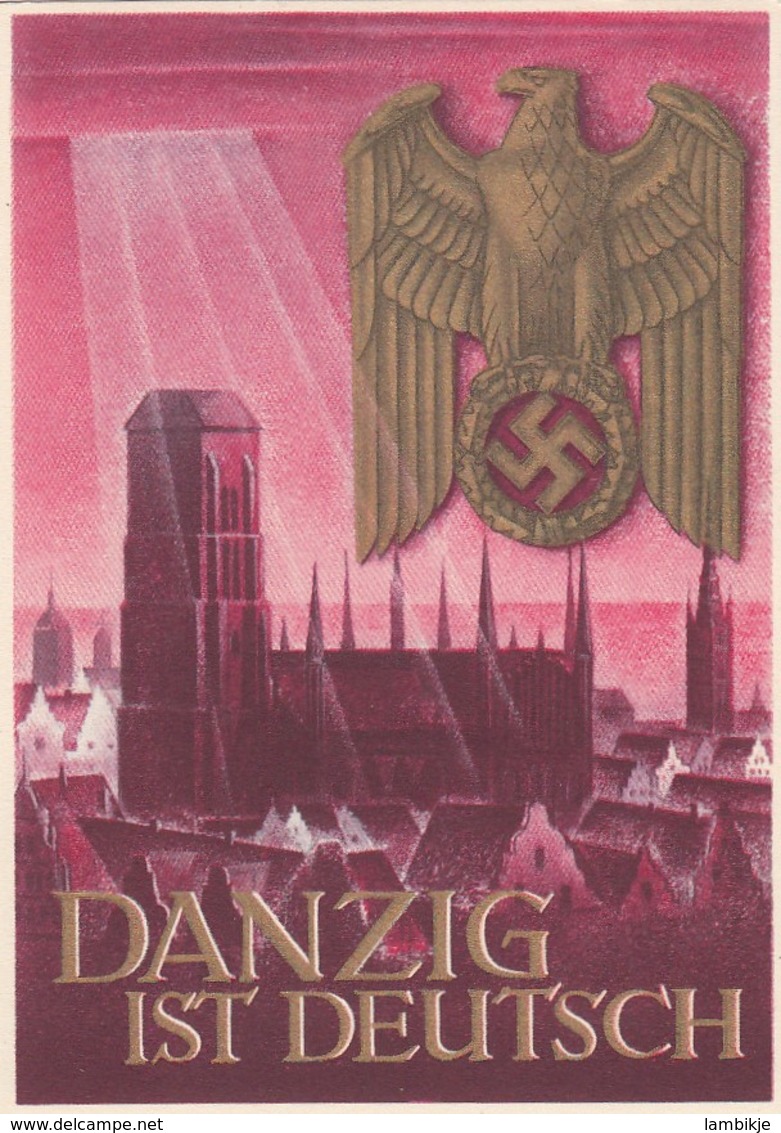 Deutsches Reich Postkarte 1939 P287 - Briefe U. Dokumente