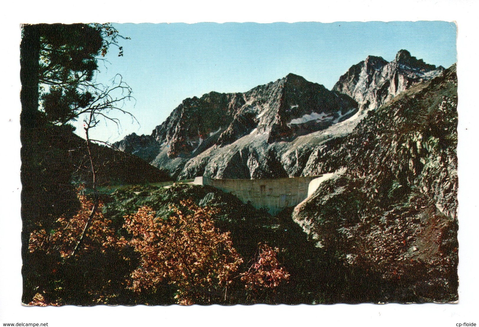 65 - ARAGNOUET . VALLEE D'AURE . BARRAGE DU CAP-LONG . LE MASSIF DU NÉOUVIELLE - Réf. N°20249 - - Aragnouet