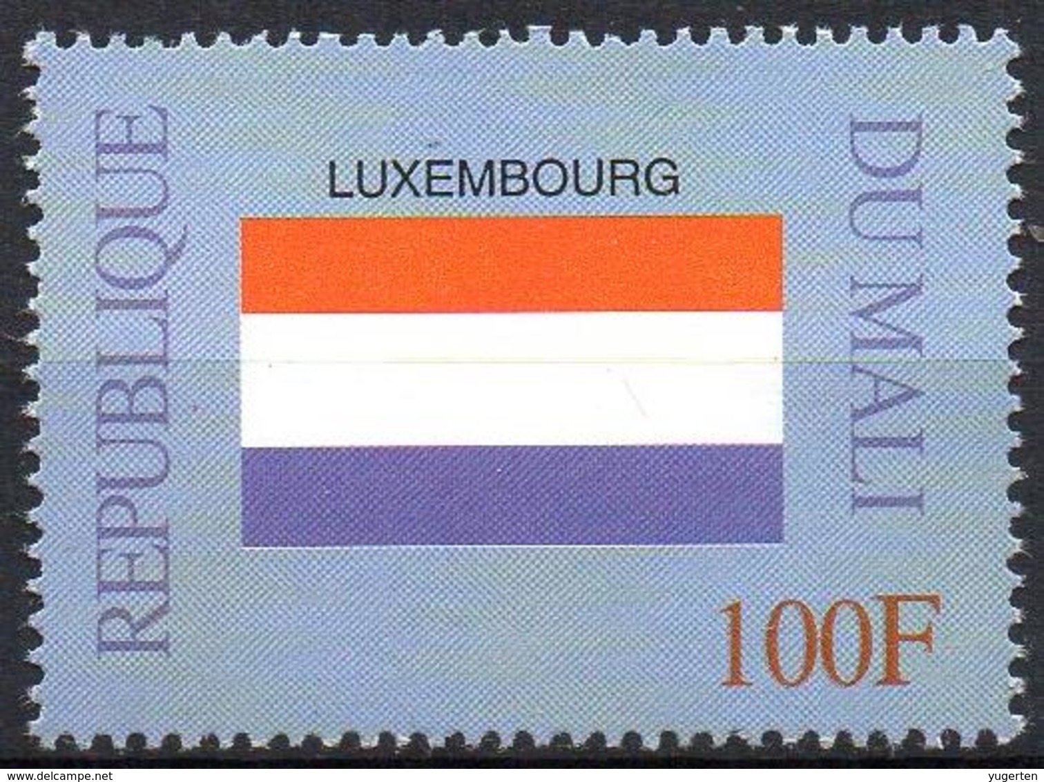 MALI 1999 - 1v - MNH** - Flag Of Luxembourg Luxemburg Flags Drapeaux Fahnen Bandiere Banderas флаги - Timbres