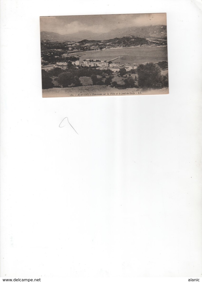 [20] [2A] Corse Du Sud AJACCIO -PANORAMA SUR LA VILLE ET LE FOND DU GOLFE - Ajaccio