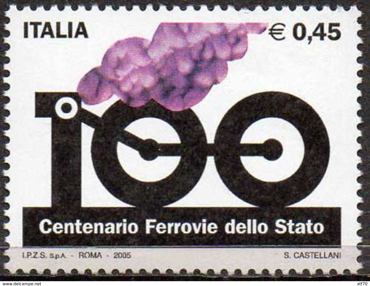 ITALY 2005 Centenary Of State Railways - 2001-10: Mint/hinged