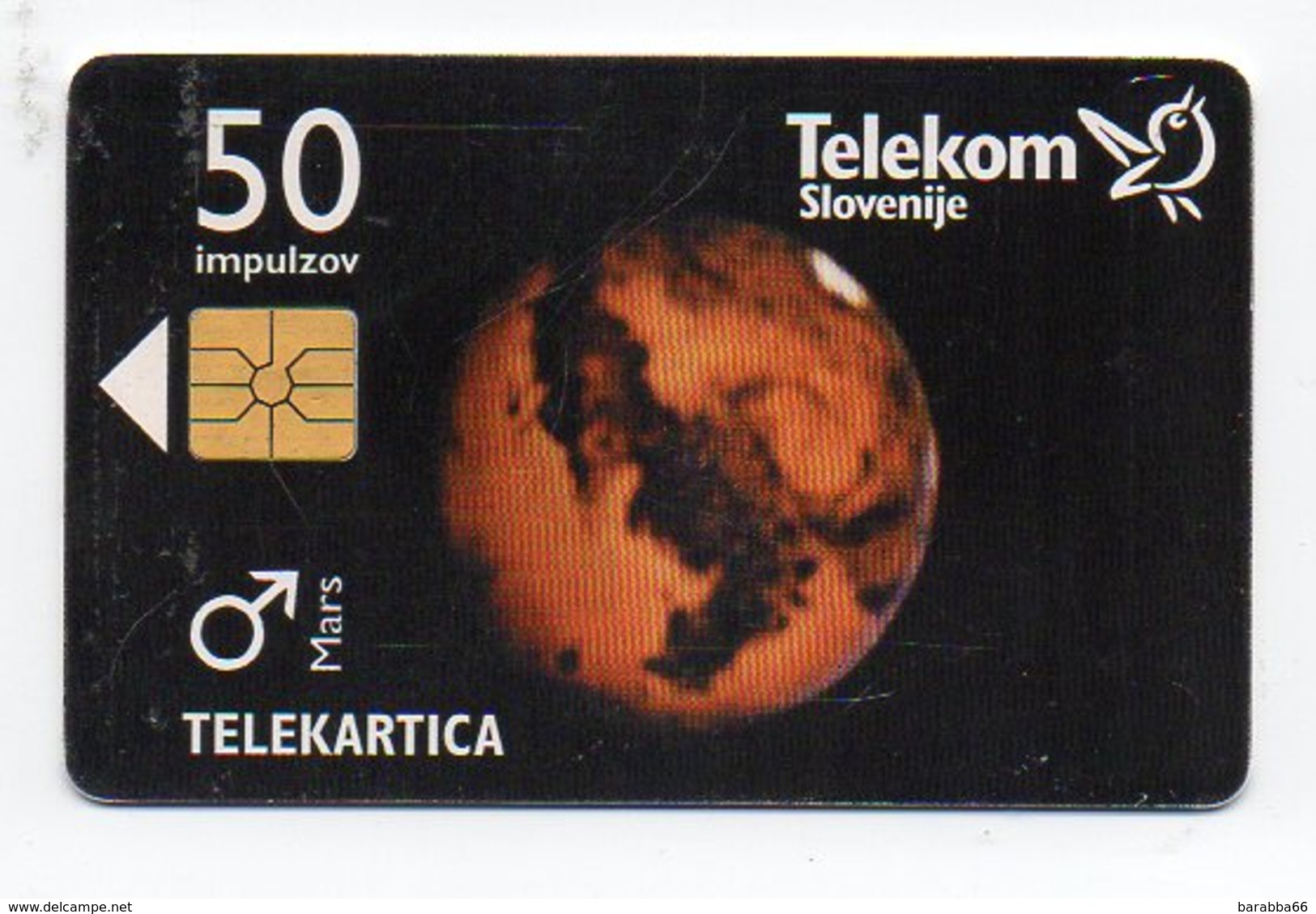 Telekom Slovenije 50 Imp. - MARS - Slovenia