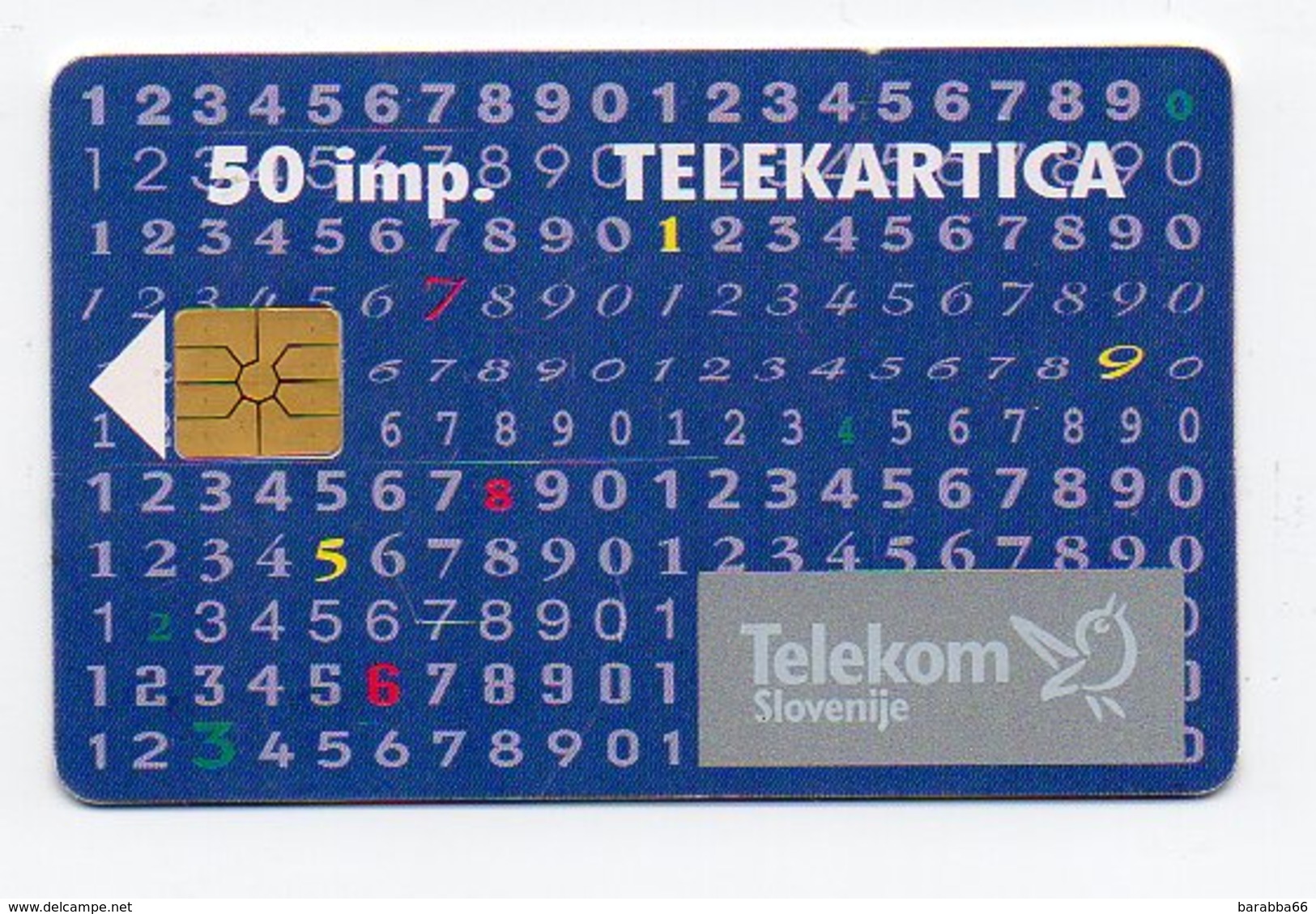 Telekom Slovenije 50 Imp. - 12345... PETERKA - SIGN - Slovenia