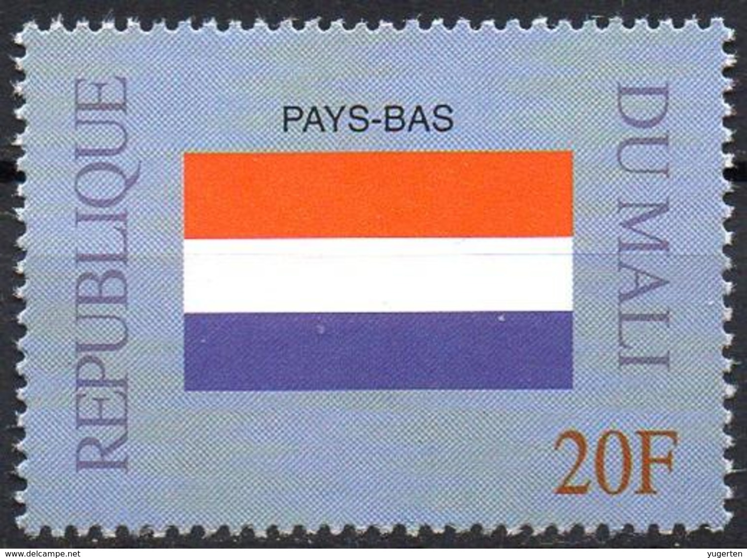 MALI 1999 - 1v - MNH** - Flag Of Netherlands Niederlande Flags Drapeaux Fahnen Bandiere Banderas флаги - Francobolli