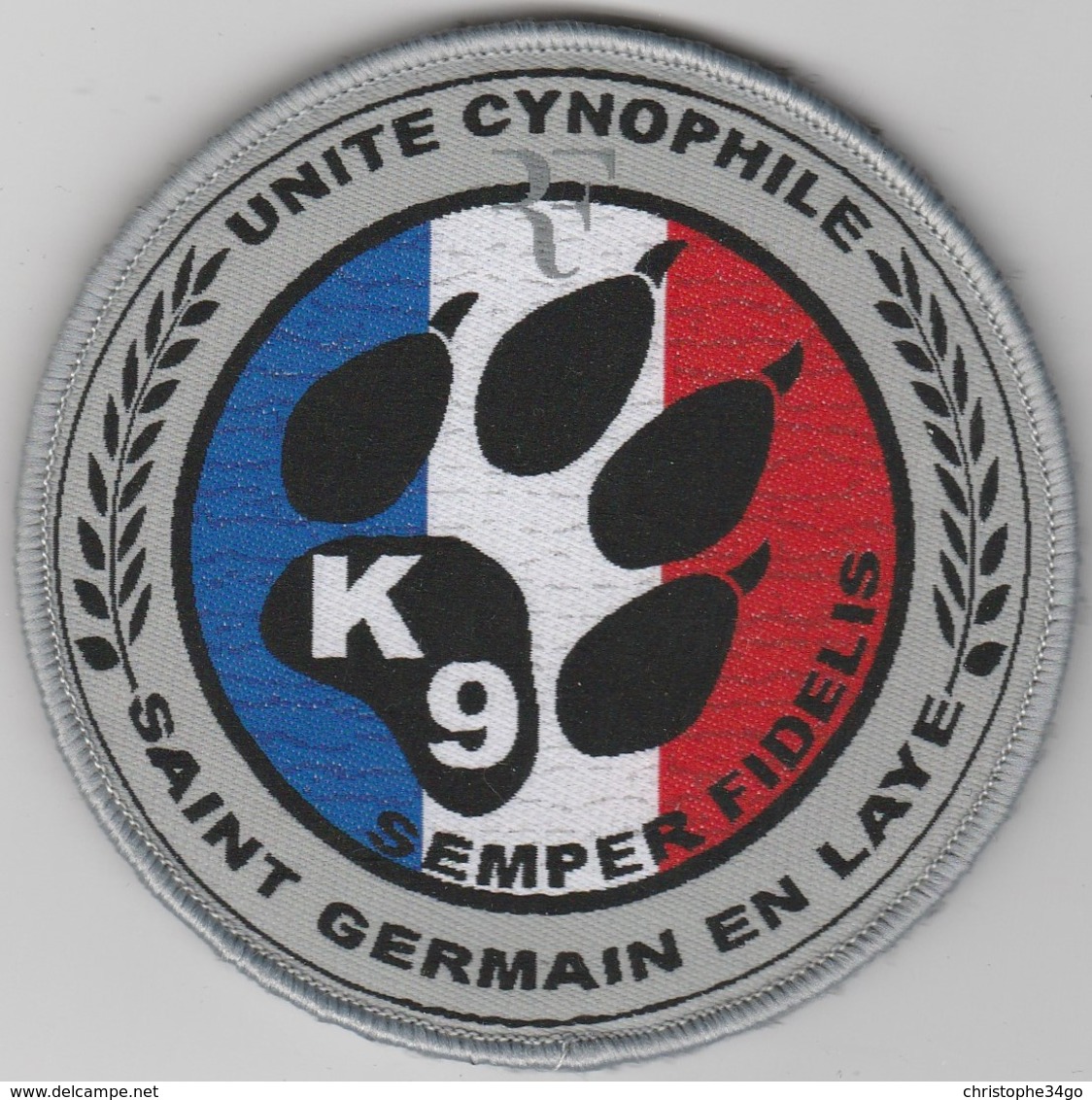 Écusson Police Municipale - K9 Saint-Germain (78) - Police & Gendarmerie