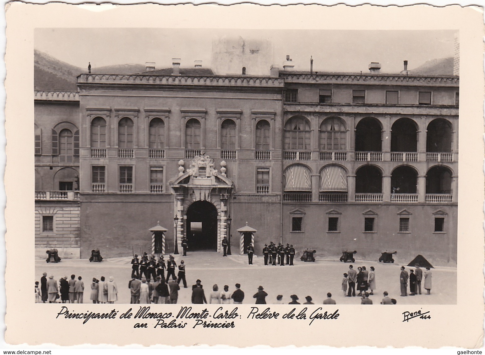 E1440 PRINCIPAUTE DE MONACO - MONTE CARLO - RELEVE DE LA GARDE AU PALAIS PRINCIER - Fürstenpalast