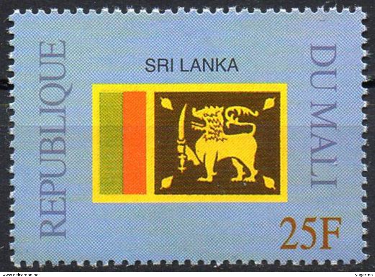 MALI 1999 - 1v - MNH** - Flag Of Sri Lanka Flags Drapeaux Fahnen Bandiere Banderas флаги - Timbres