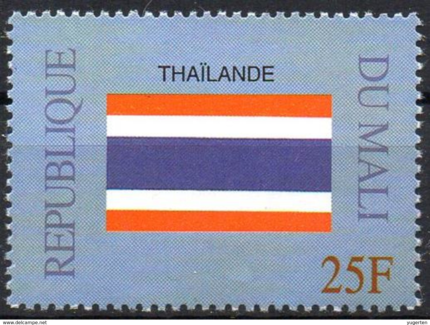 MALI 1999 - 1v - MNH** - Flag Of Thailand Flags Drapeaux Fahnen Bandiere Banderas флаги - Francobolli