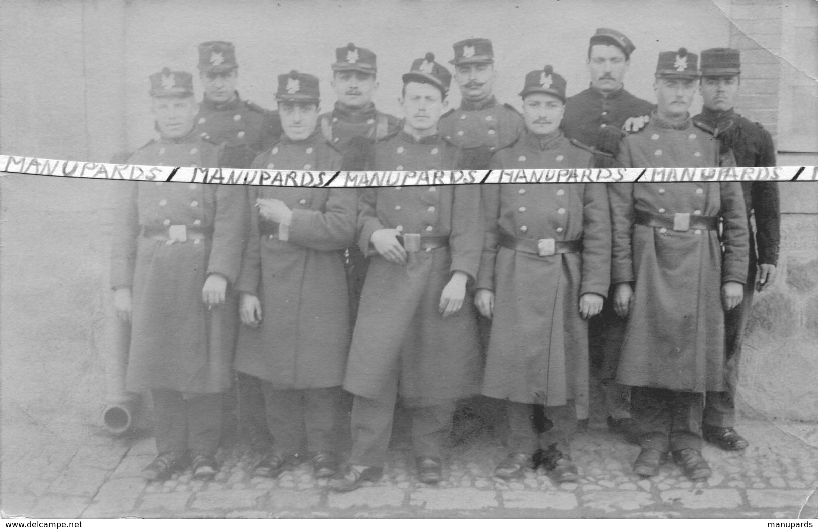 1908 / CARTE PHOTO / 105e RI ( RIOM ) / 105e REGIMENT D'INFANTERIE - Guerre, Militaire