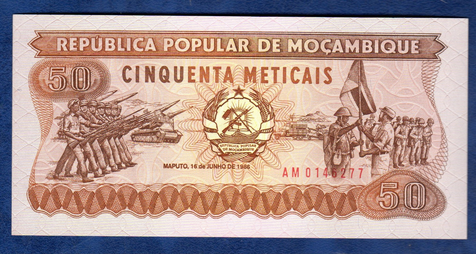 Mozambico - 1986 - Banconota Da 50 Metical  UNC - Mozambique