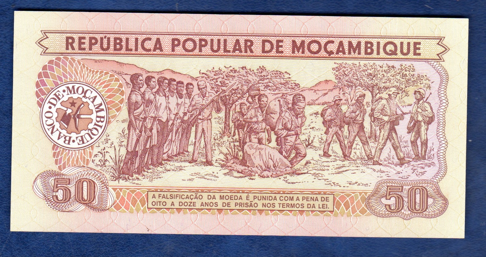 Mozambico - 1986 - Banconota Da 50 Metical  UNC - Mozambique