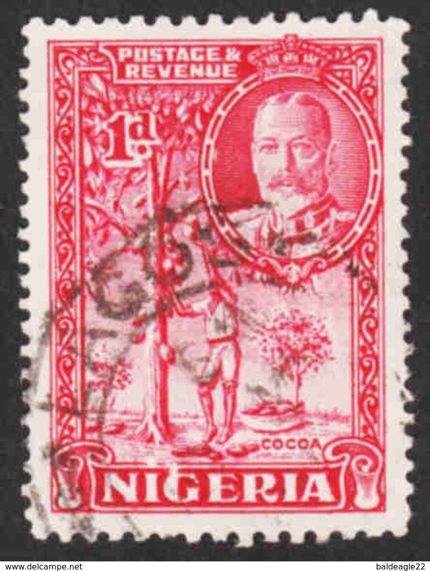 Nigeria - Scott #39 Used (2) - Nigeria (...-1960)