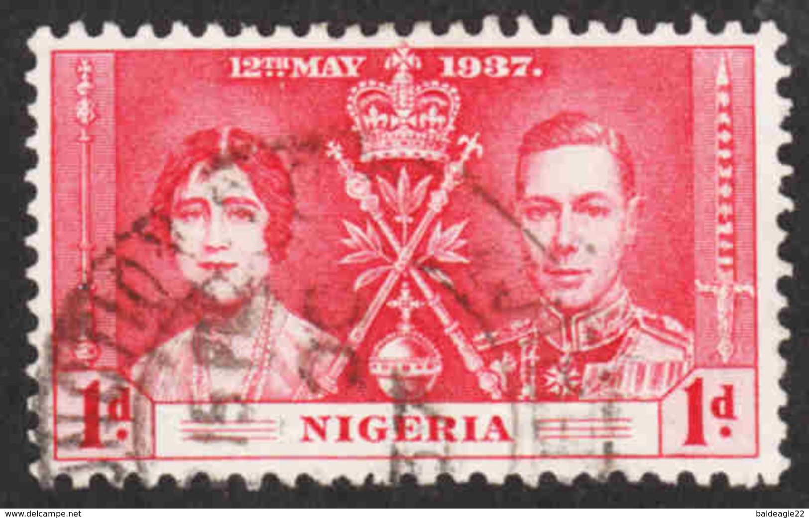 Nigeria - Scott #50 Used - Nigeria (...-1960)