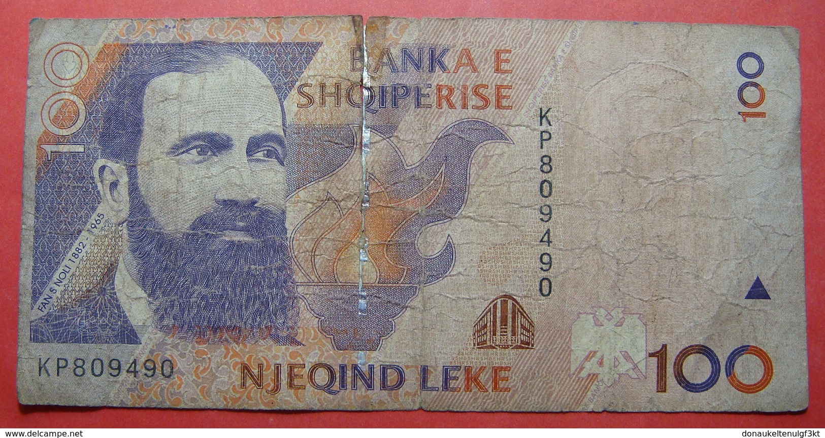 ALBANIA 100 LEKE 1996 KP 809490 - Albanie