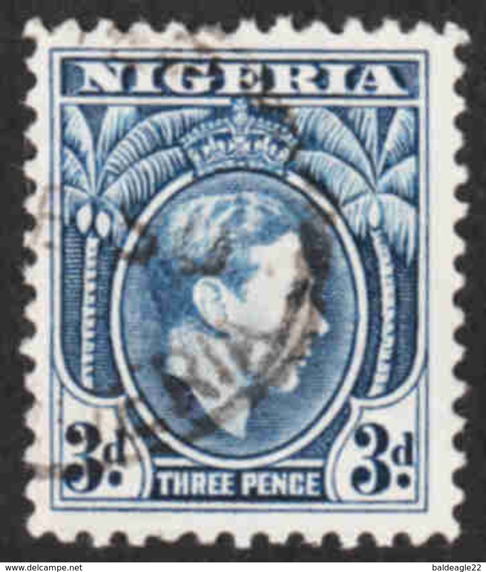 Nigeria - Scott #58 Used (2) - Nigeria (...-1960)