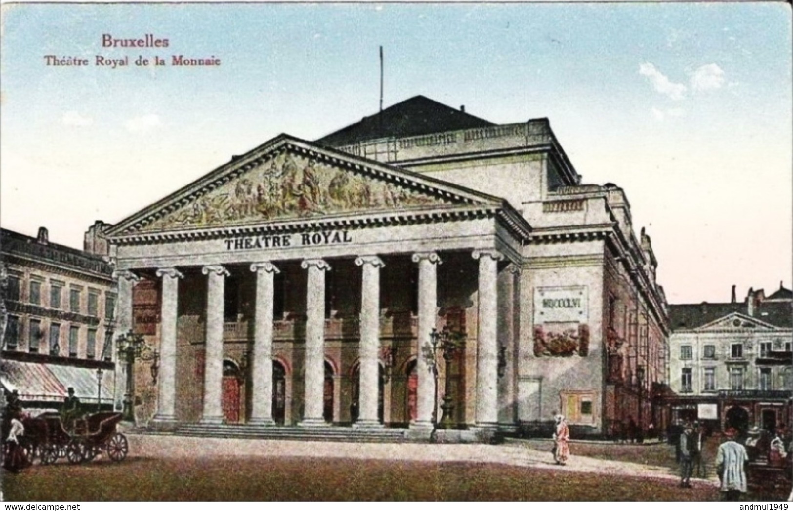 BRUXELLES - Théâtre Royal De La Monnaie - Edition "Lux", Bruxelles - Monumenten, Gebouwen