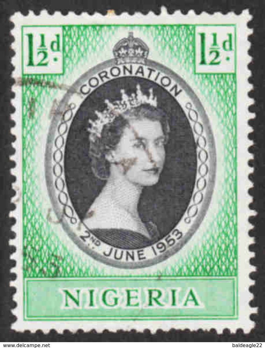 Nigeria - Scott #79 Used (3) - Nigeria (...-1960)