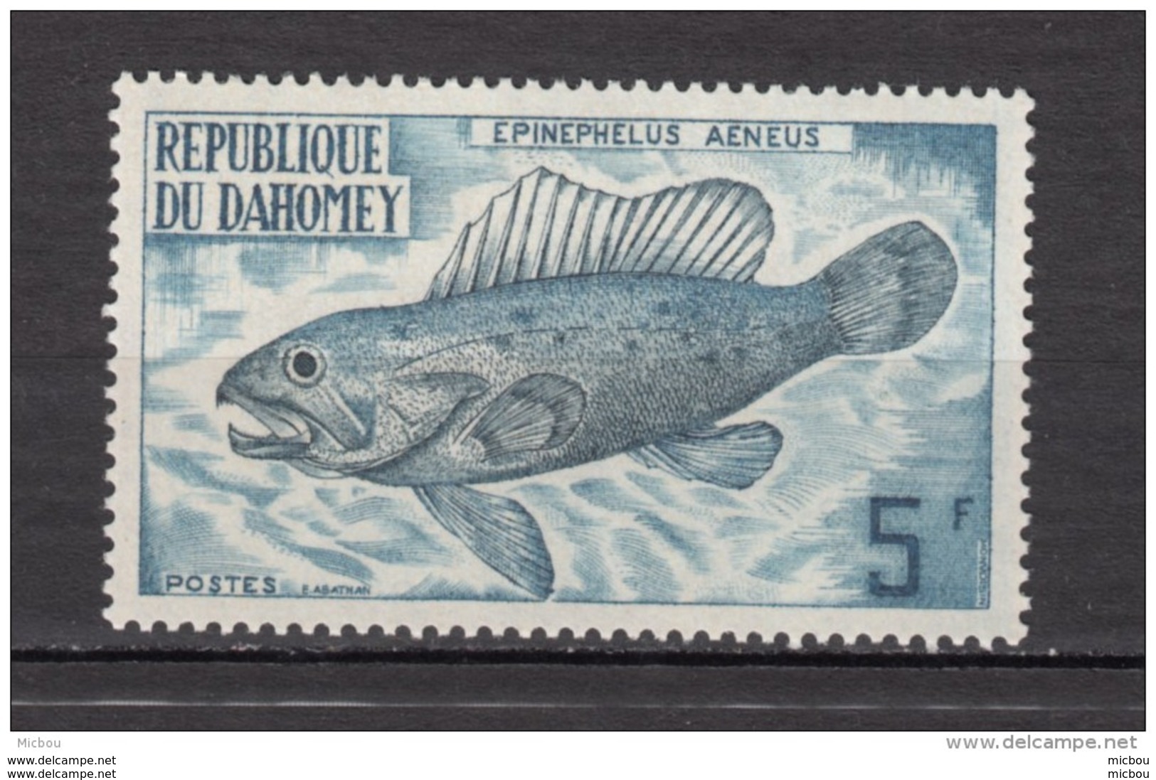 Dahomey, Poisson, Fish - Poissons