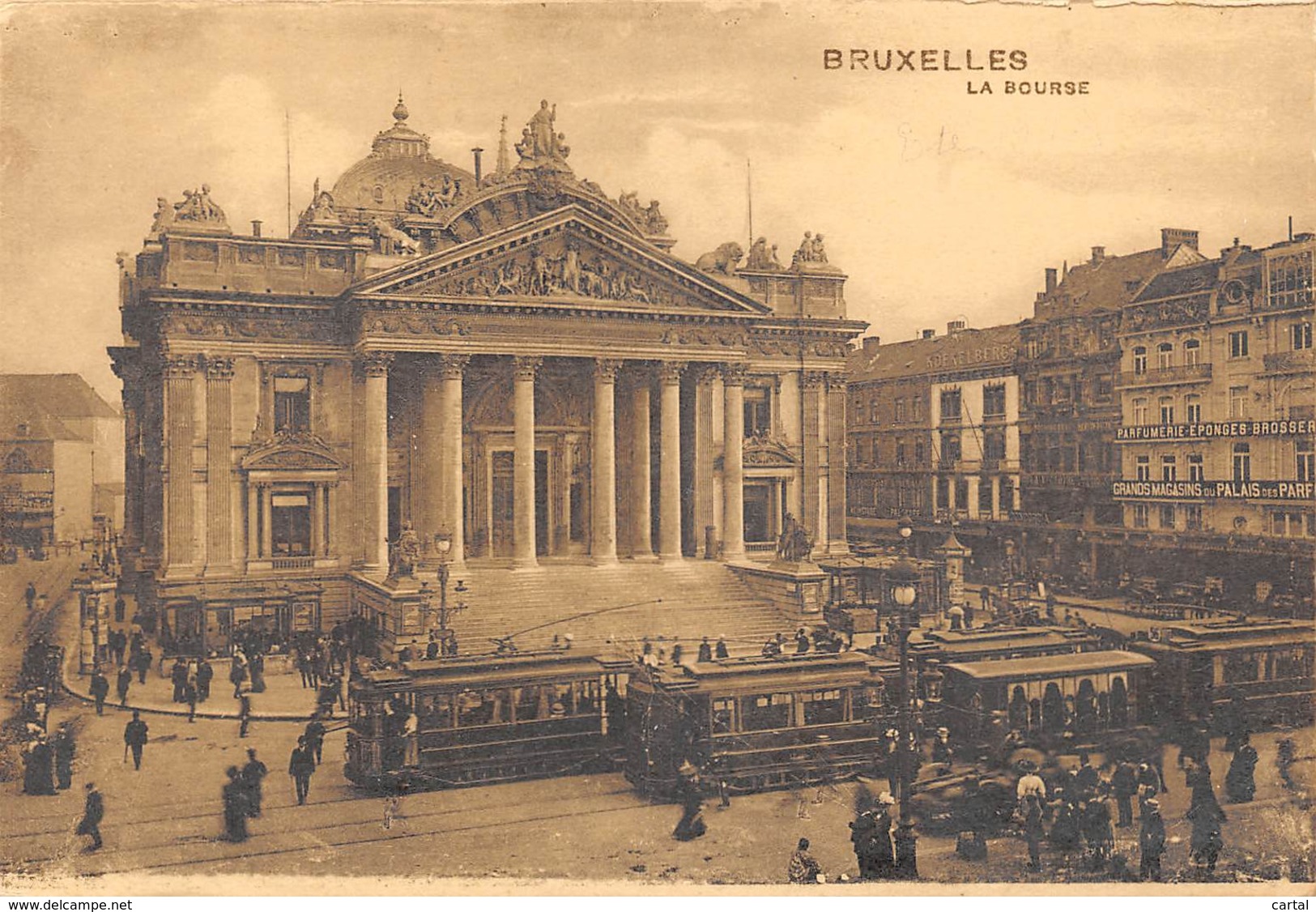 BRUXELLES - La Bourse - Monumenten, Gebouwen