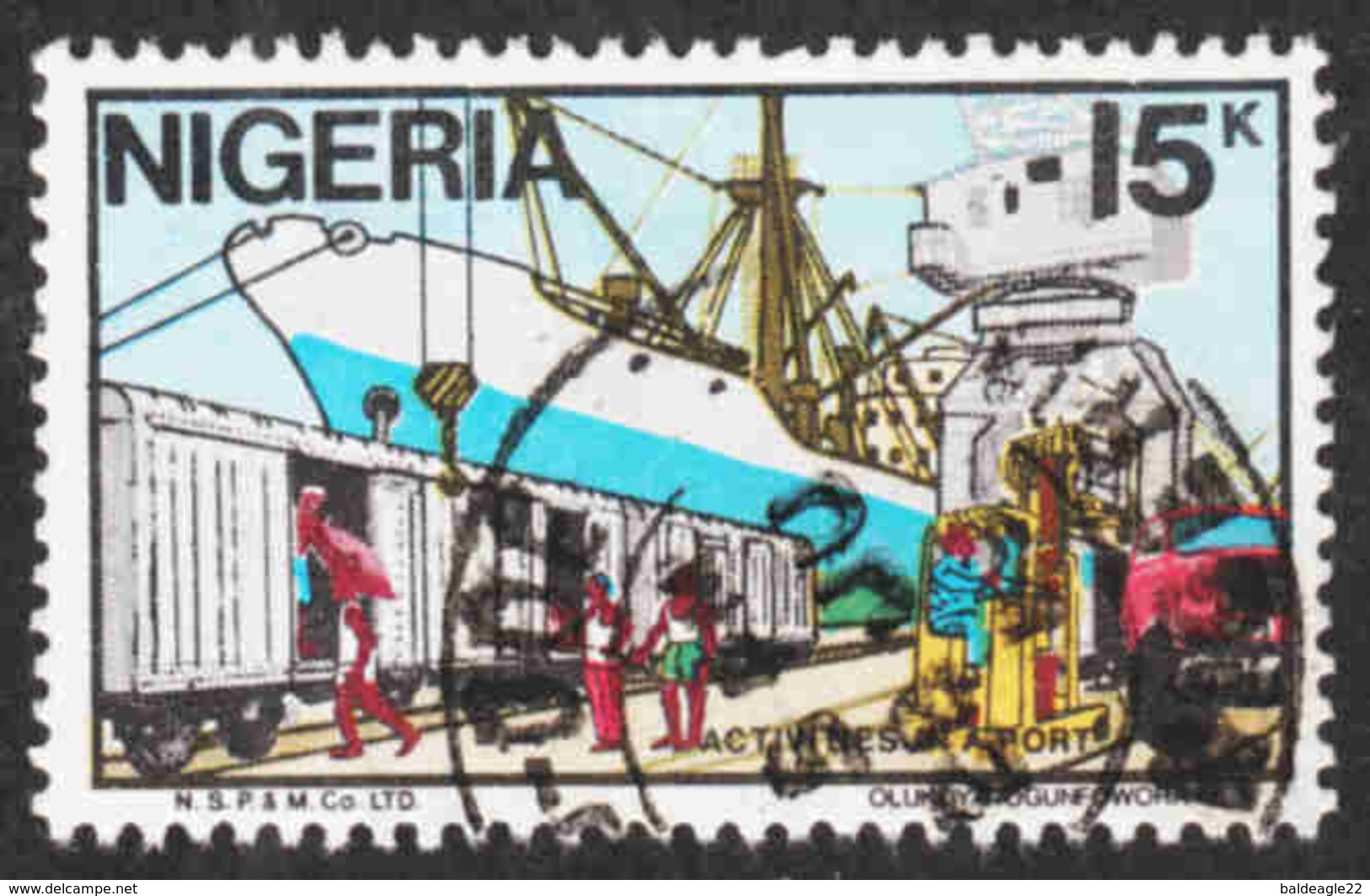 Nigeria - Scott #492 Used (1) - Nigeria (1961-...)