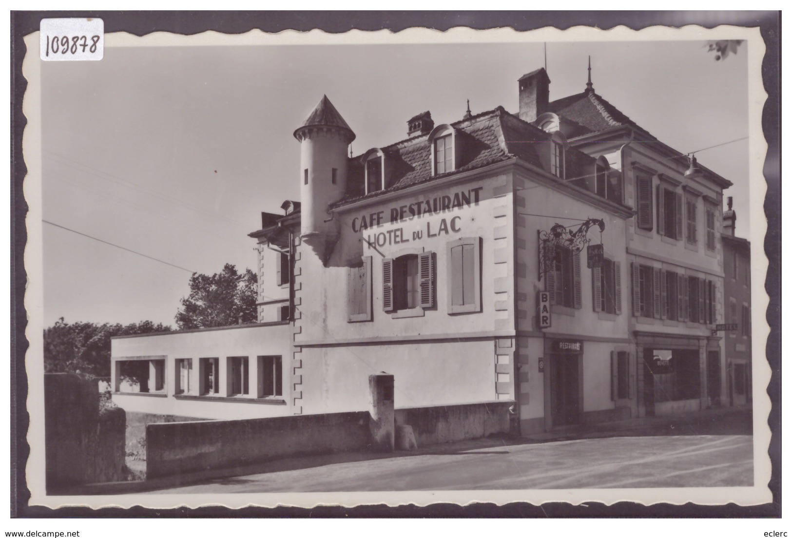 DISTRICT DE NYON - COPPET - RESTAURANT HOTEL DU LAC - TB - Coppet