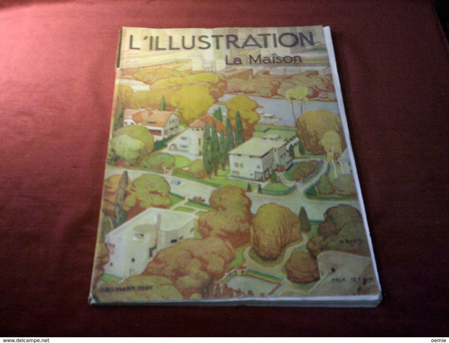 L'ILLUSTRATION  LA MAISON  LE 30 MARS 1929 - 1901-1940