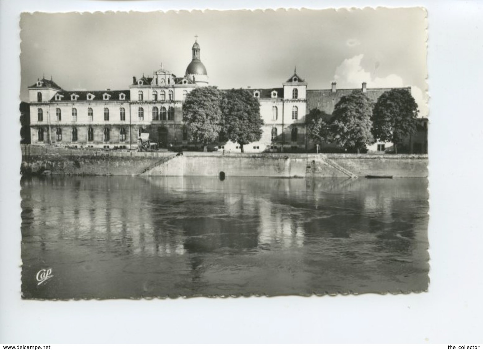 Piece Sur Le Theme De Chalon Sur Saone - L Hopital Et La Saone - Non Voyagee - Chalon Sur Saone