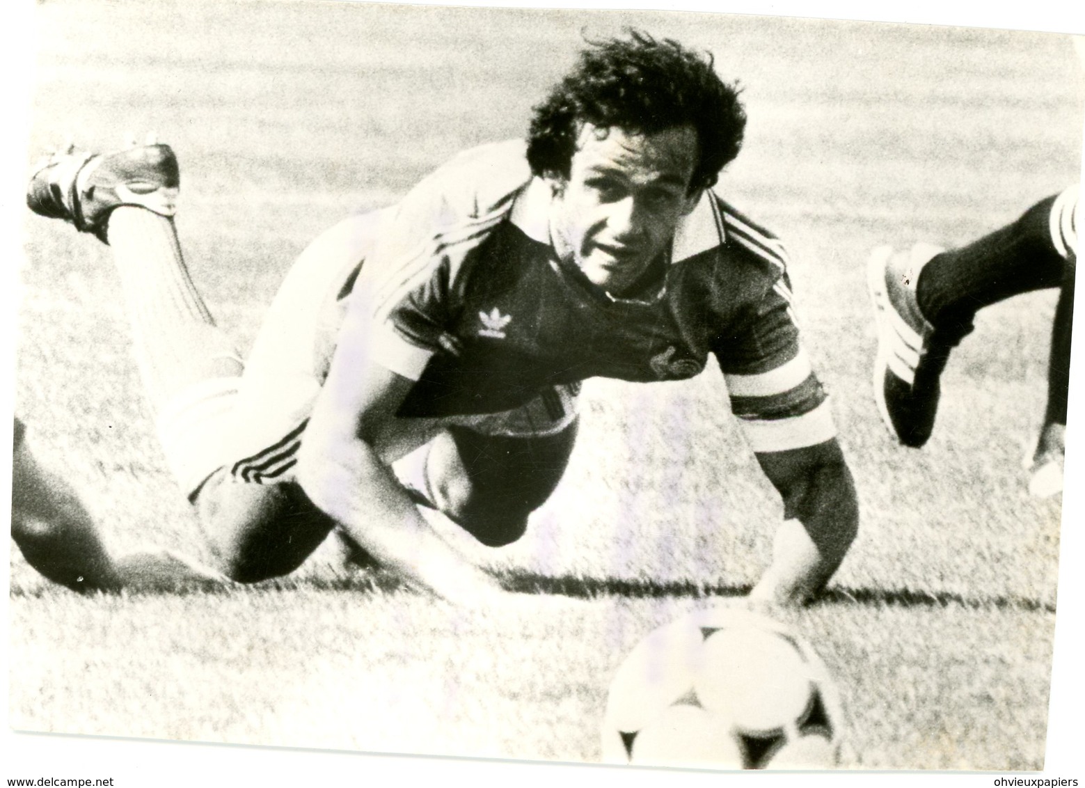 FOOTBALL  MICHEL PLATINI  Champion De France - Sports