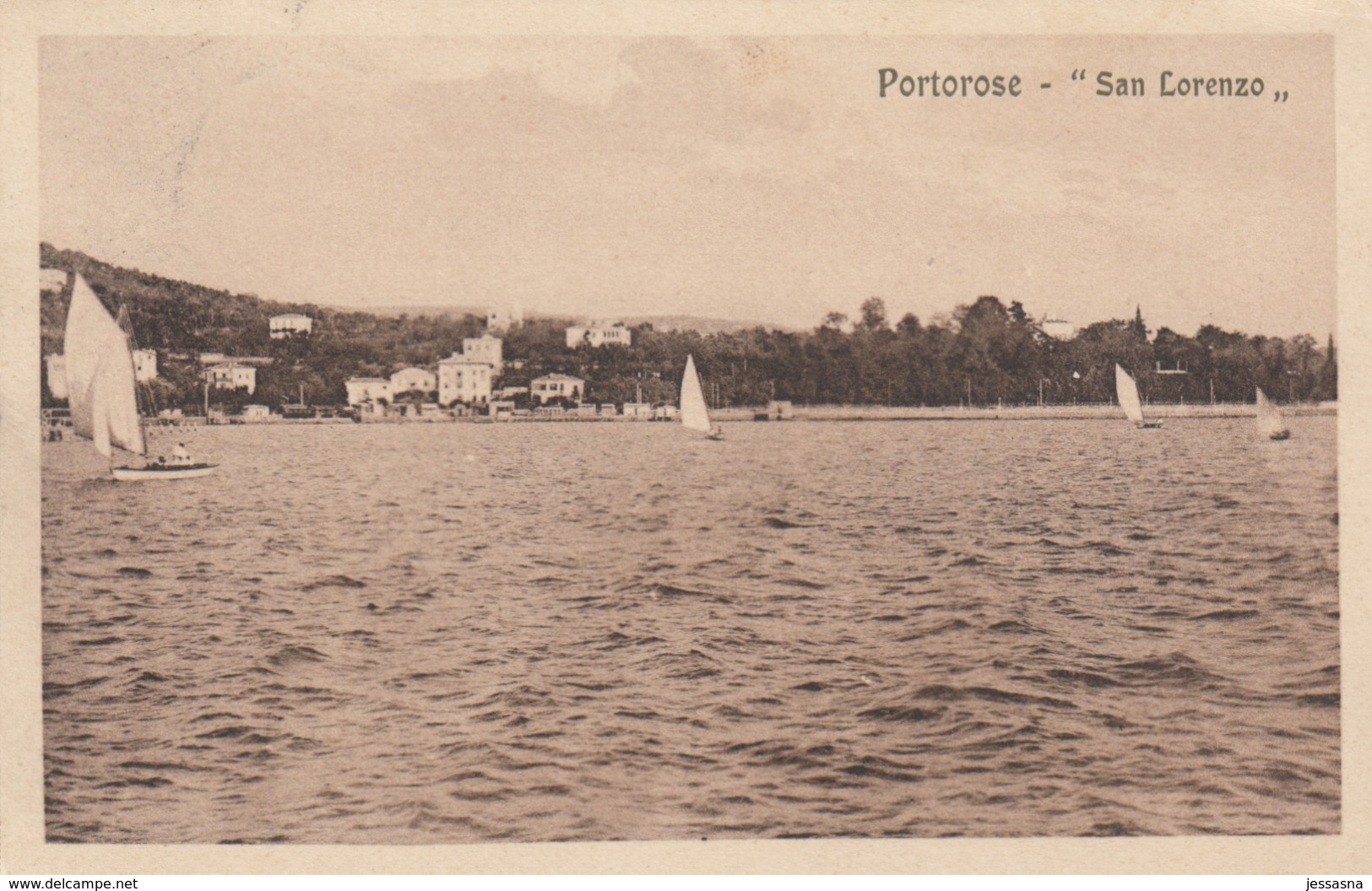 AK  - Slowenien - Portorose - SAN LORENZO - 1920 - Slovenia