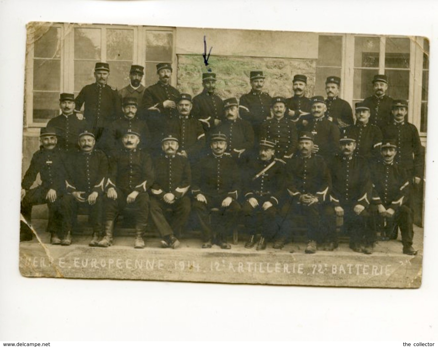 Photo Ancienne - Guerre 1914 - 12 Eme Artillerie - 72eme Batterie - 7 10 1914 - Autres & Non Classés