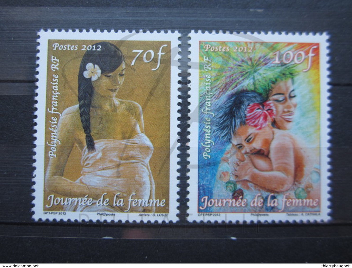 VEND BEAUX TIMBRES DE POLYNESIE N° 982 + 983 , XX !!! (a) - Neufs