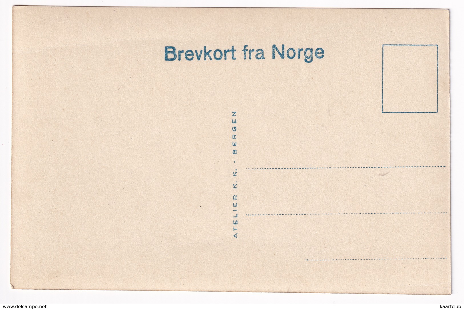 135. Fra Brixdal, Olden-Nordfjord - ( Atelier K.K. Bergen) - Norge - Norway
