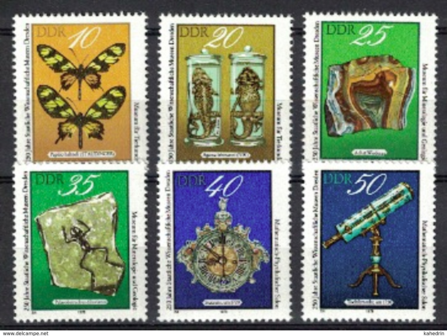 DDR 1978, Archäologie Archeologie Archaeology Arqueologia Schmetterling Butterfly **, MNH - Archäologie