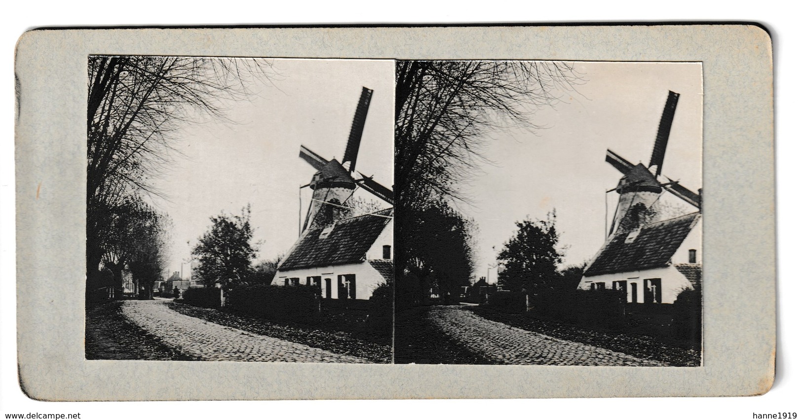 Windmolen Mill Moulin Windmuhle Foto Stereo Photo Molen - A Identifier