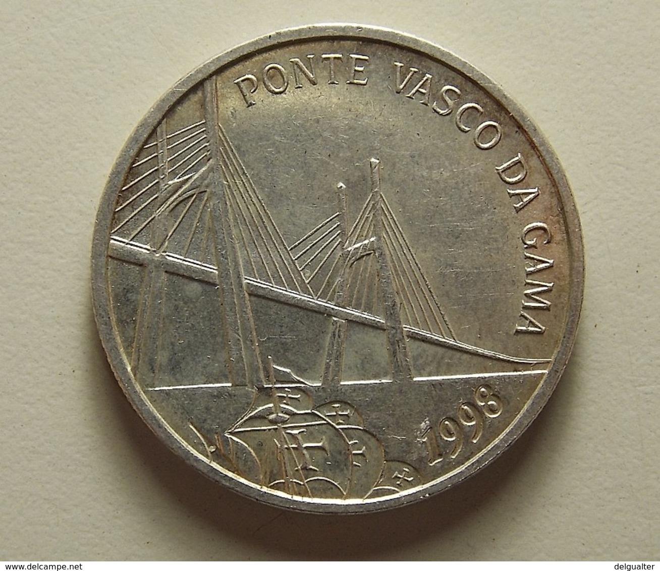 Portugal 500 Escudos Ponte Vasco Da Gama Silver - Portugal