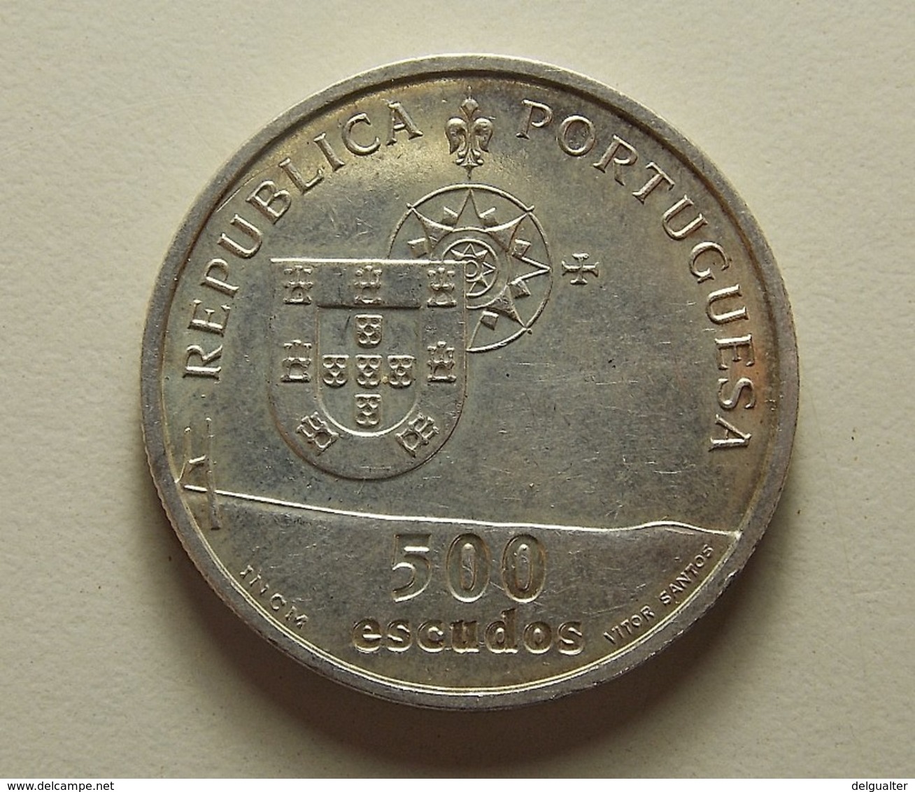 Portugal 500 Escudos Ponte Vasco Da Gama Silver - Portugal