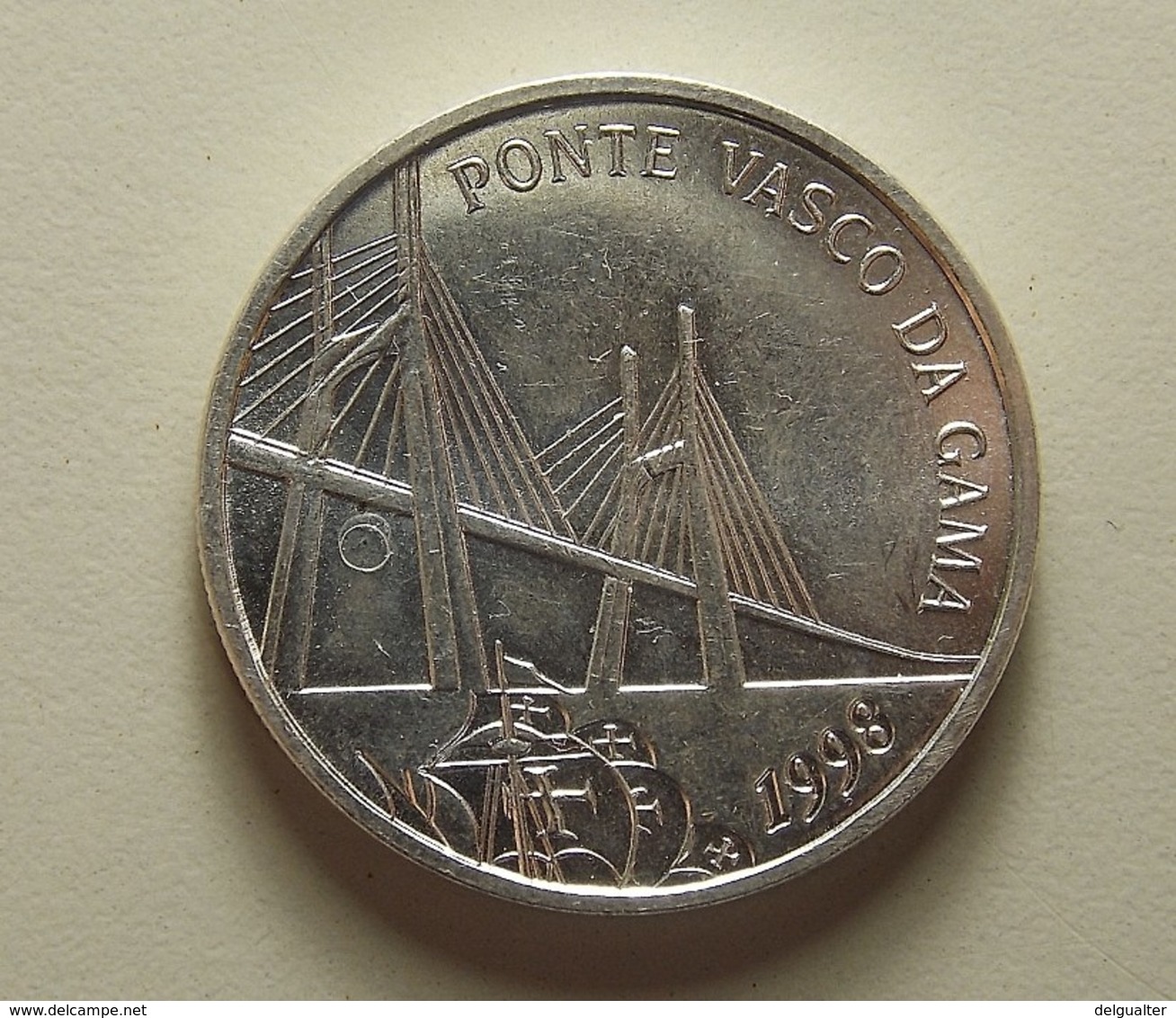 Portugal 500 Escudos Ponte Vasco Da Gama Silver - Portugal