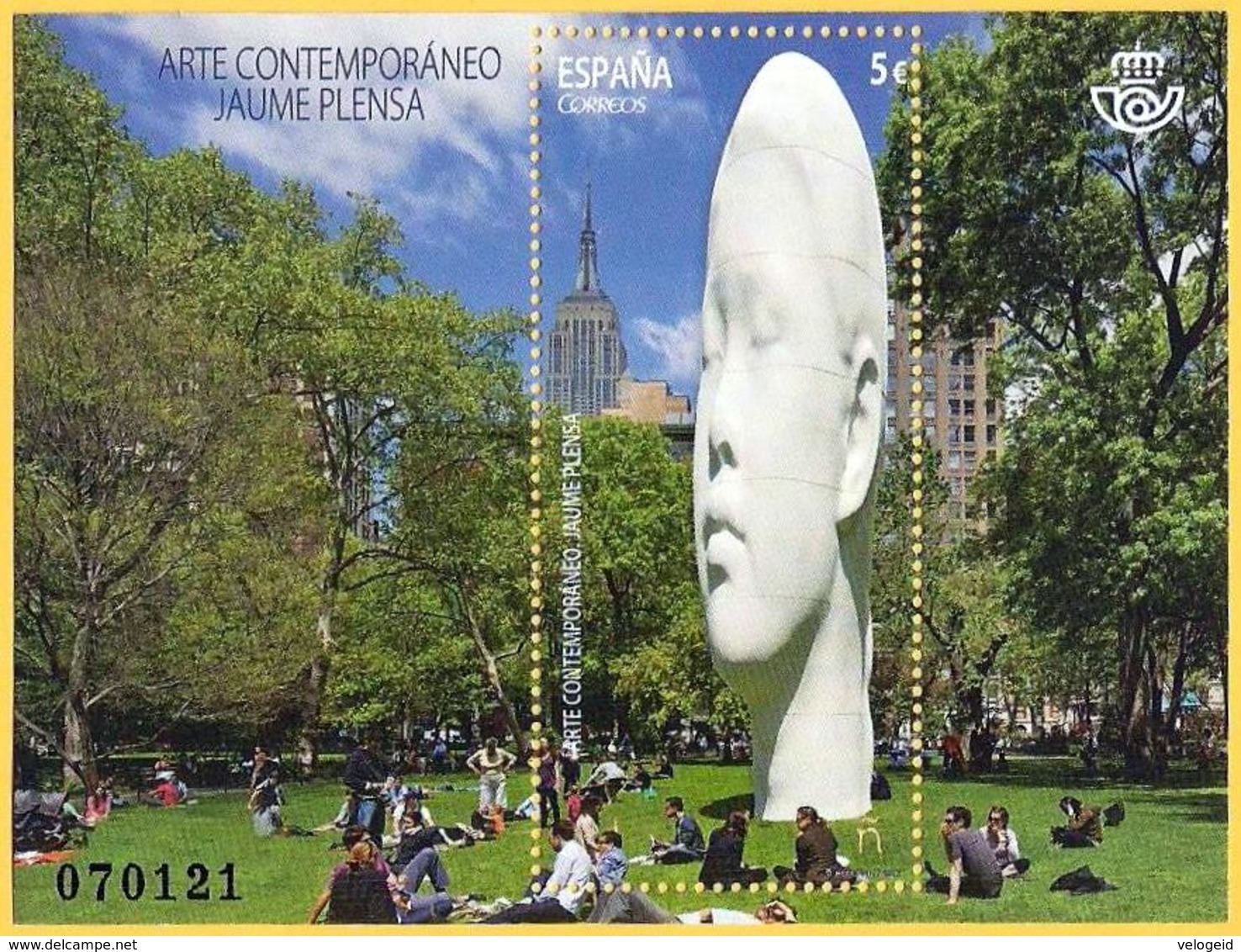 España. Spain. 2016. Arte Contemporáneo Español. Jaume Plensa. Dream. St. Helens. Merseyside - Nuevos