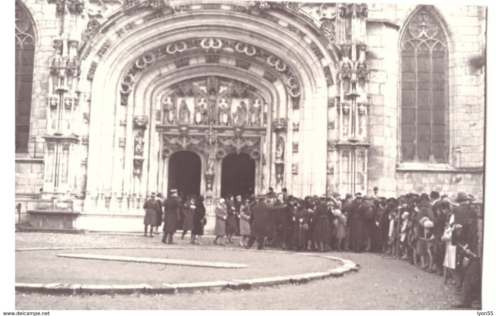 Bourg En Bresse 1930 4eme Centenaire De L Amort De Marguerite D'Autriche Messe Eglise De Brou Lot De 6 Photos - Autres & Non Classés