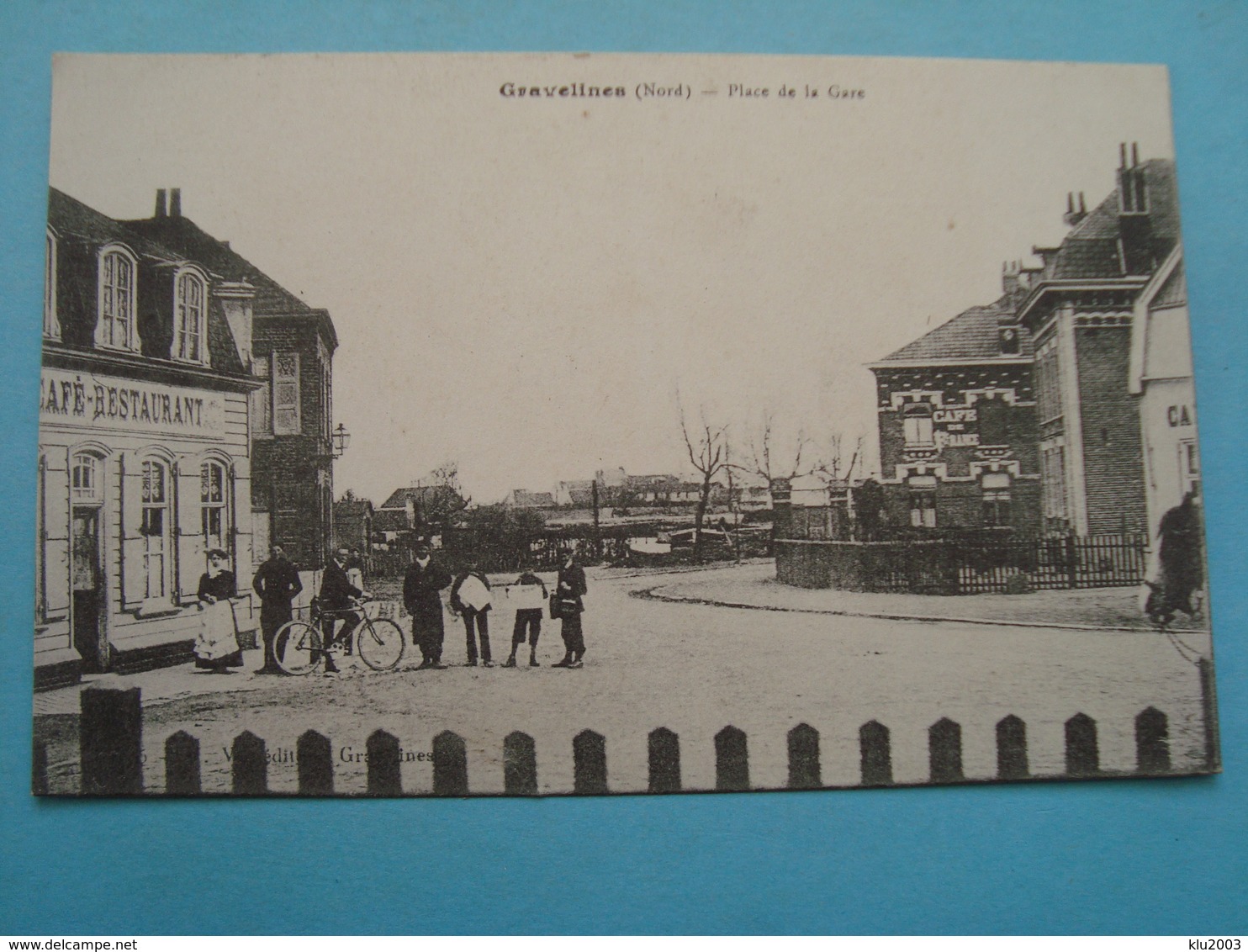 59 - Gravelines - Place De La Gare - 1916 - Gravelines