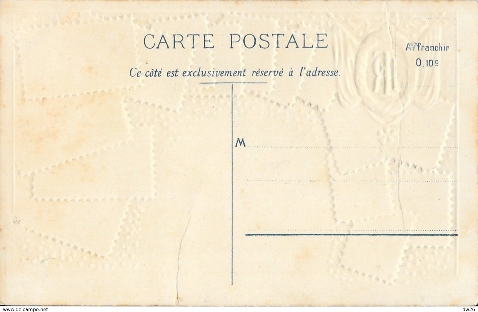 Carte Philatélique D.R.G.M. Non Circulée: Souvenir De France, République Française 1905 - Briefmarken (Abbildungen)