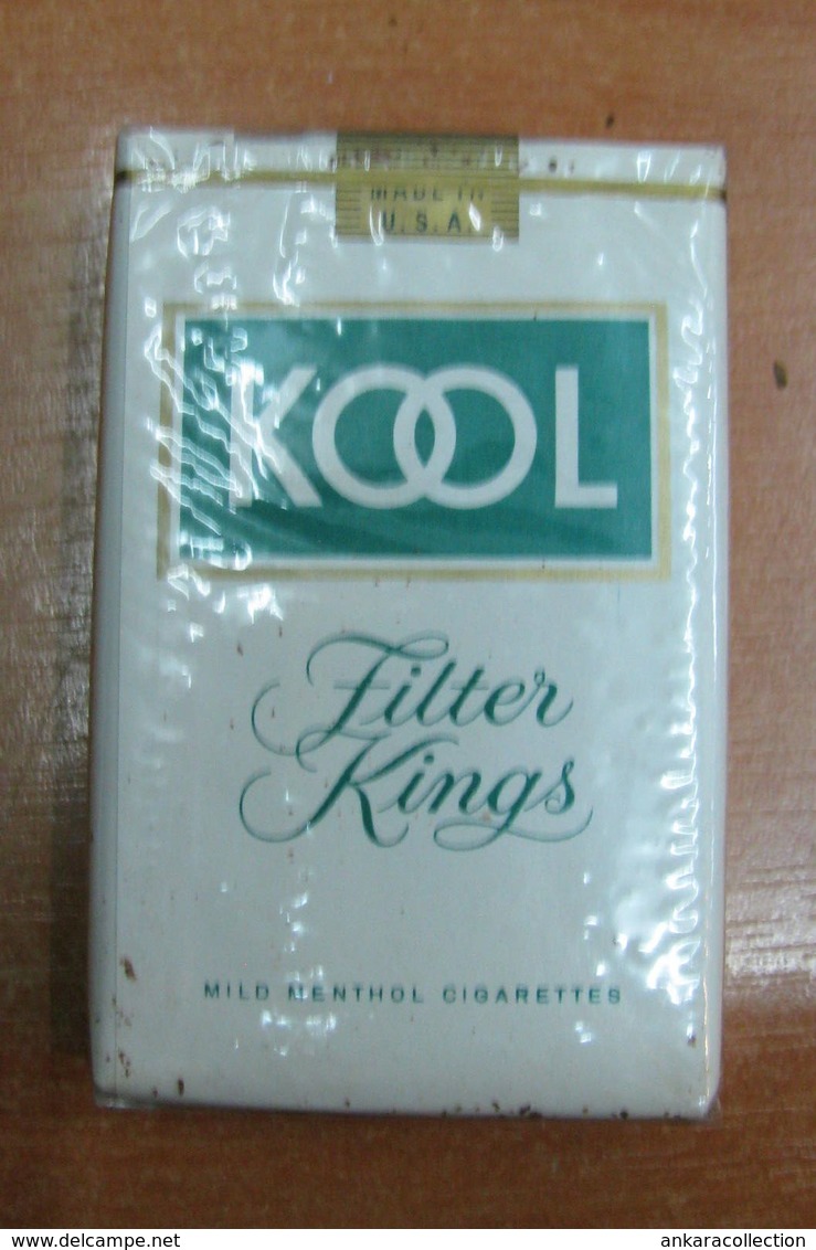 AC - KOOL MILD MENTHOL AMERICAN CIGARETTES UNOPENED BOX FOR COLLECTION - Autres & Non Classés