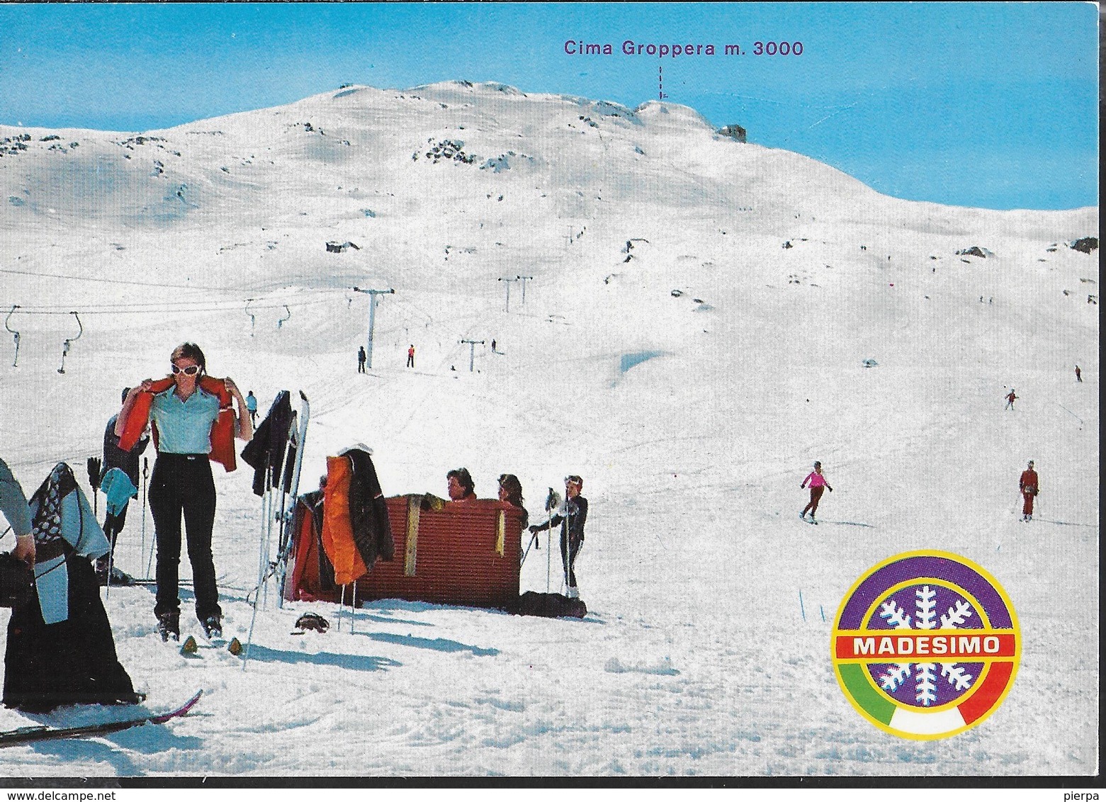 MADESIMO - CAMPI DA SCI - NUOVA - SCRITTA AL RETRO - Winter Sports