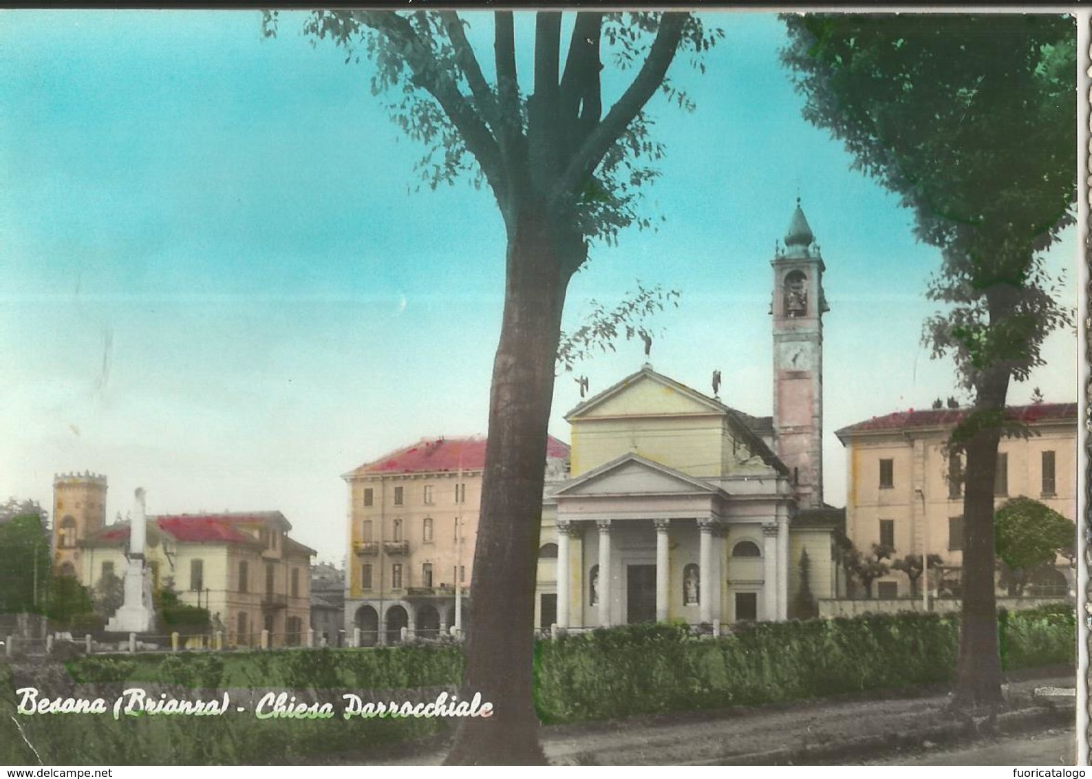 BESANA BRIANZA(MONZA) CHIESA PARROCCHIALE  -FG - Monza