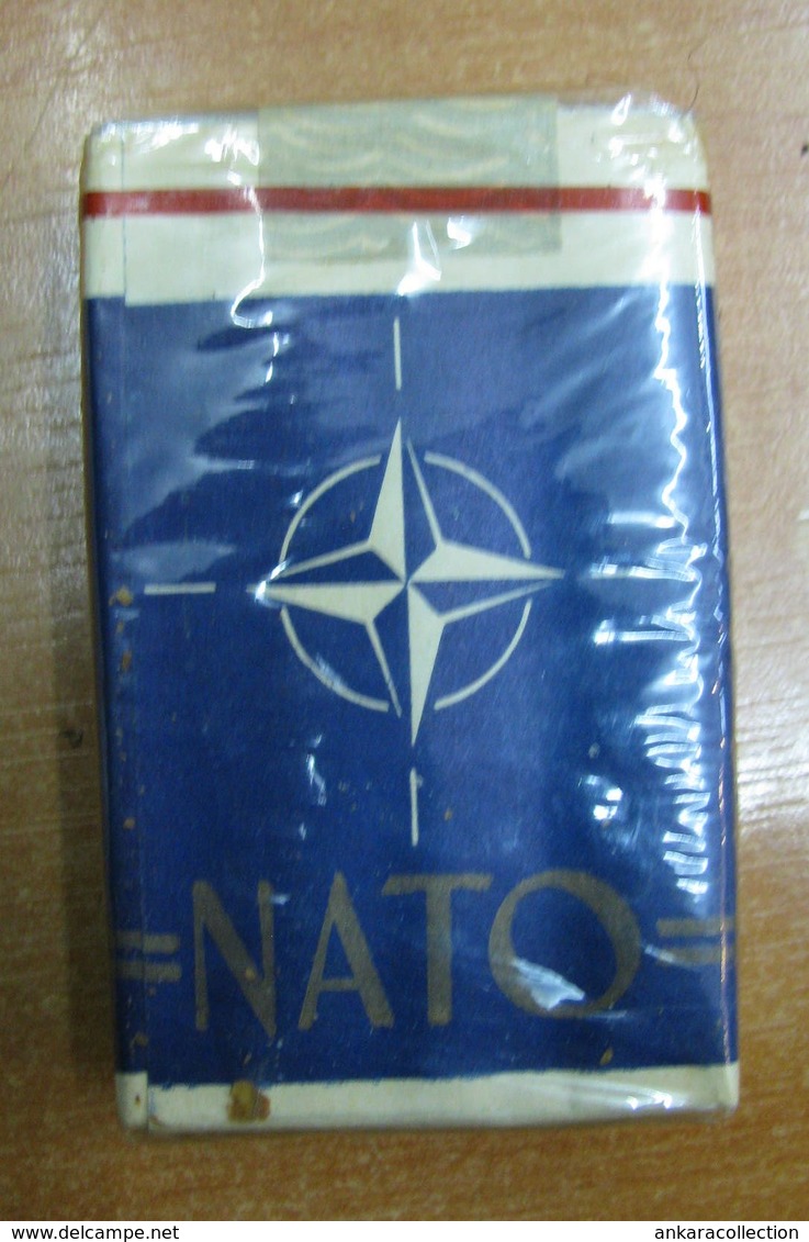 AC - NATO 10 YEAR IN NATO TURKISH CIGARETTES UNOPENED BOX FOR COLLECTION - Autres & Non Classés