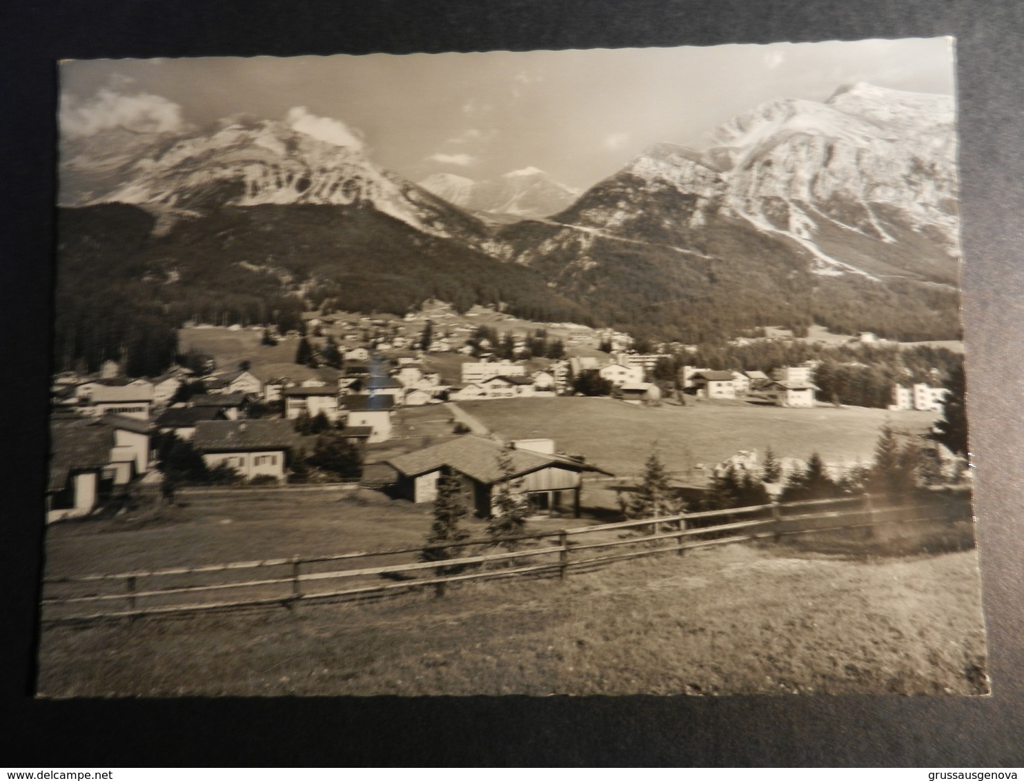 19884) GRISONS LENZERHEIDE MIT ROHORN UND LENZERHORN NON VIAGGIATA - Lantsch/Lenz