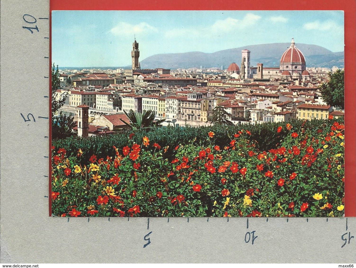 CARTOLINA NV ITALIA - FIRENZE - Panorama - 10 X 15 - Firenze