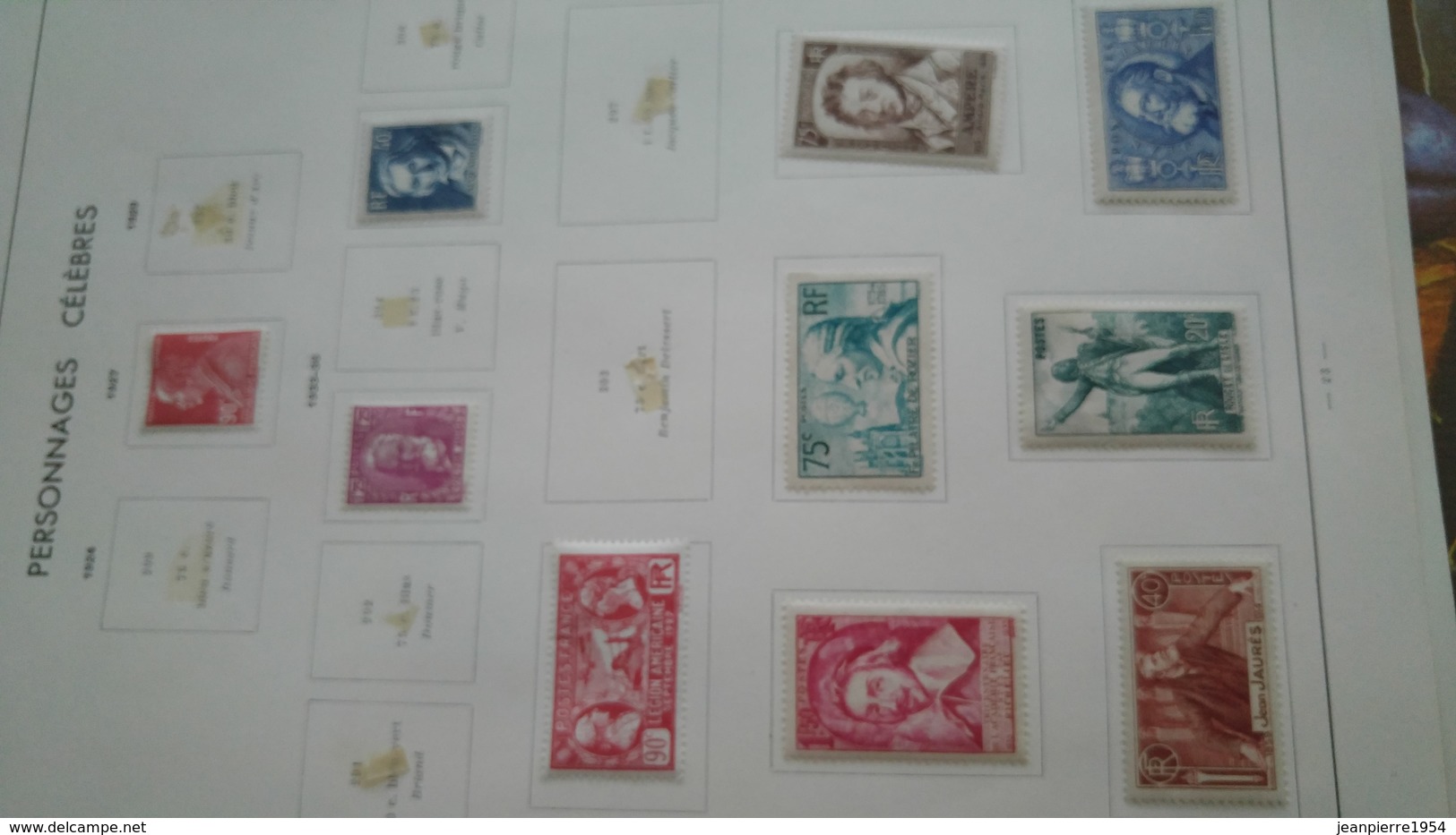 Anciens Timbres Dfrançais - Collections (with Albums)