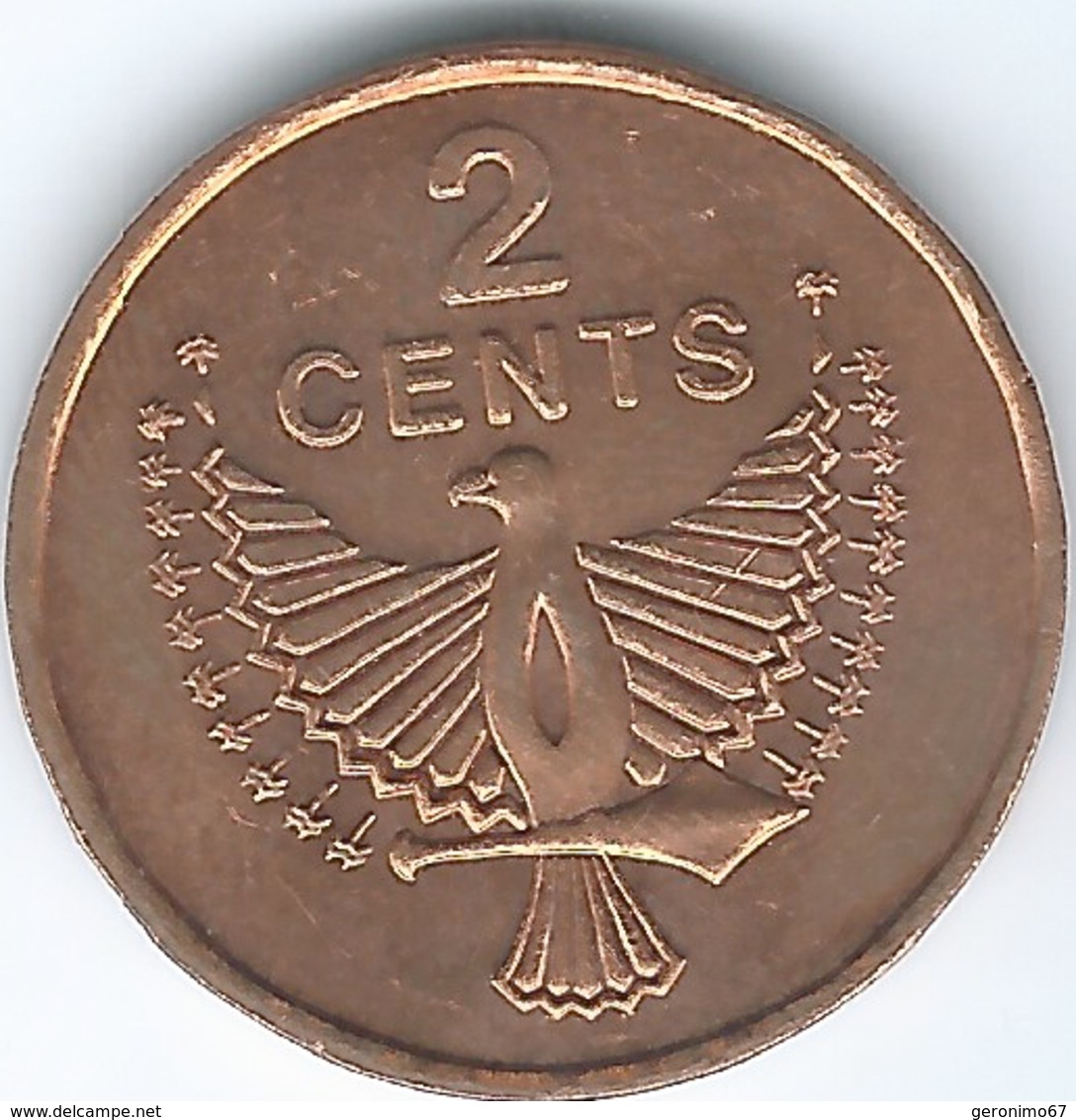 Solomon Islands - Elizabeth II - 2 Cents - 1985 (KM2a) - Hard To Find - Salomon