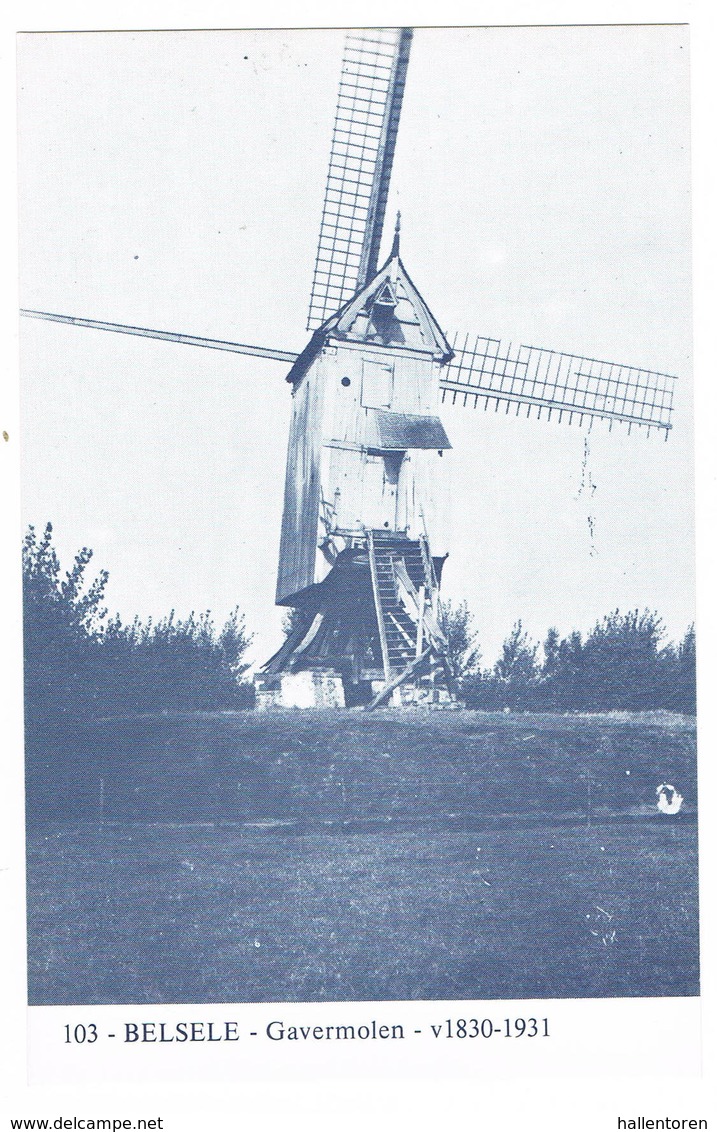 Belsele: Gavermolen (2 Scans) - Autres & Non Classés